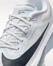 Men's Zoom Fly 6 Road Racing Shoes In White/pure Platinum/obsidian Mist/gridiron