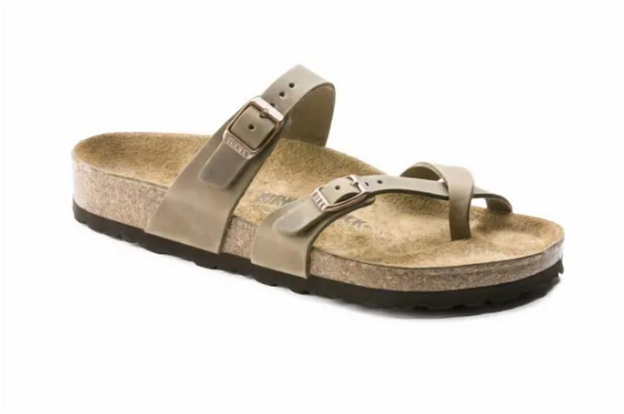 Women's Mayari Oiled Sandal In Brown