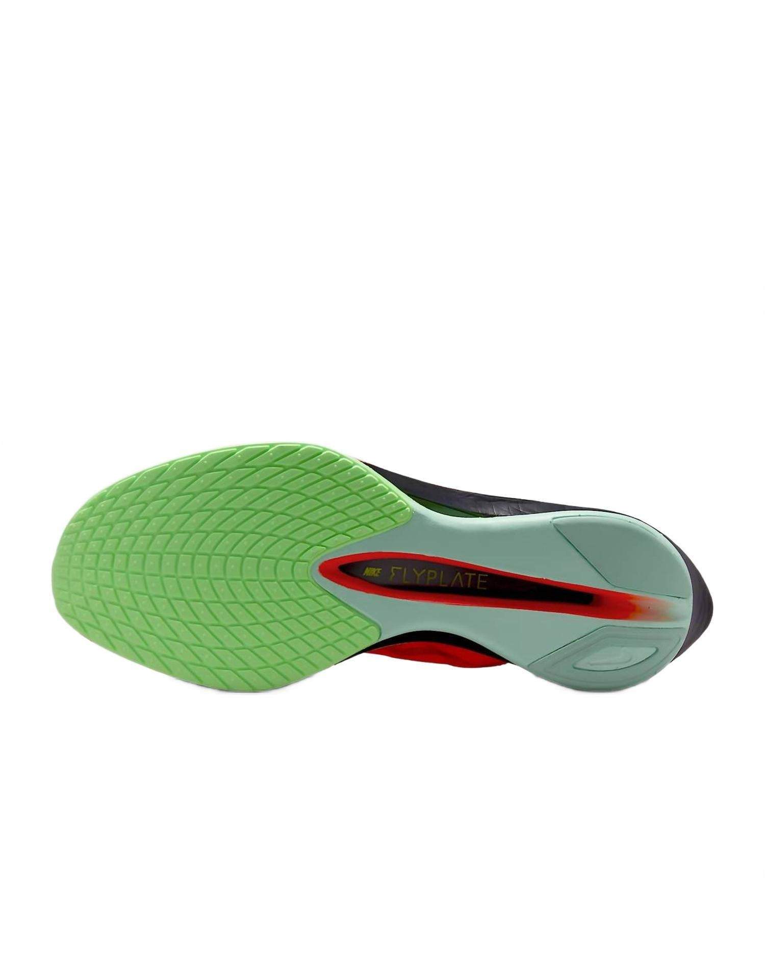 Men's Zoomx Vaporfly Next % 4 Road Racing Shoes In Bright Crimson/mint Foam/cave Purple/lime Blast