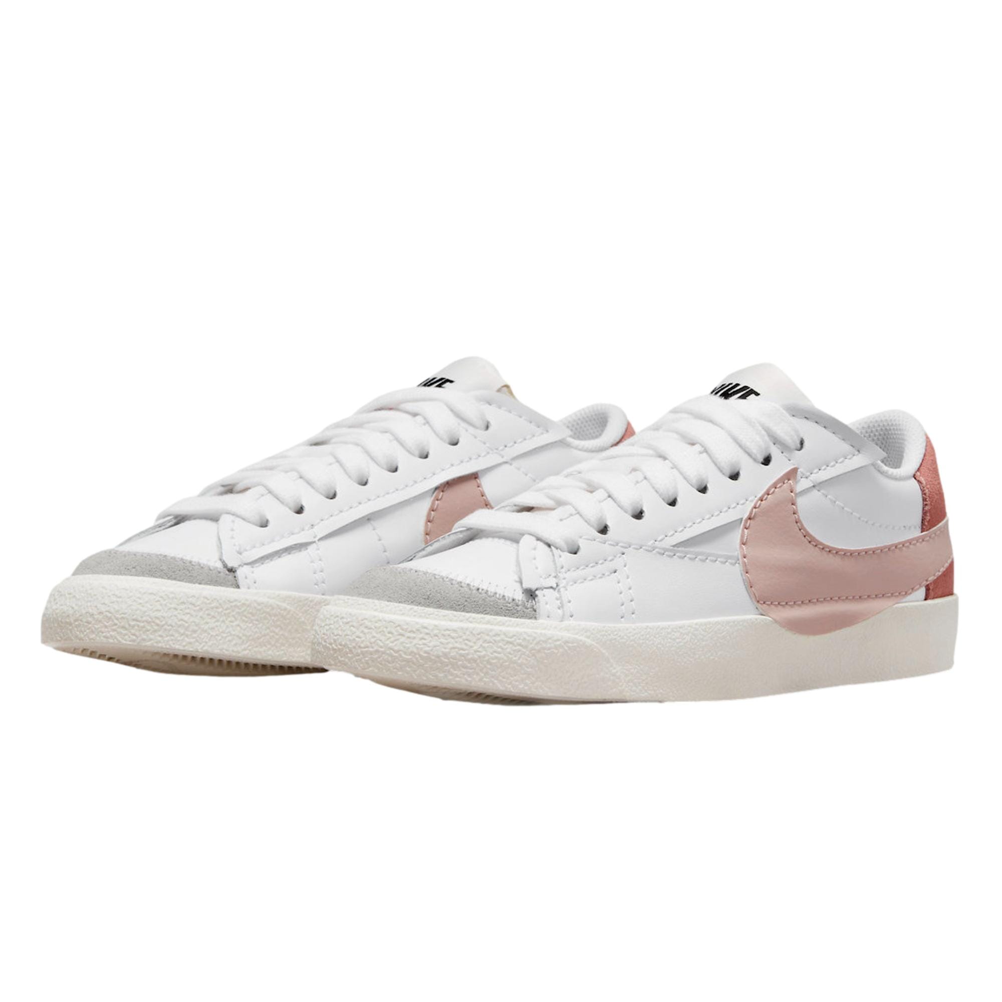Women's Nike Blazer Low '77 Jumbo White / Pink Oxford - Rose Whisper DQ1470-102