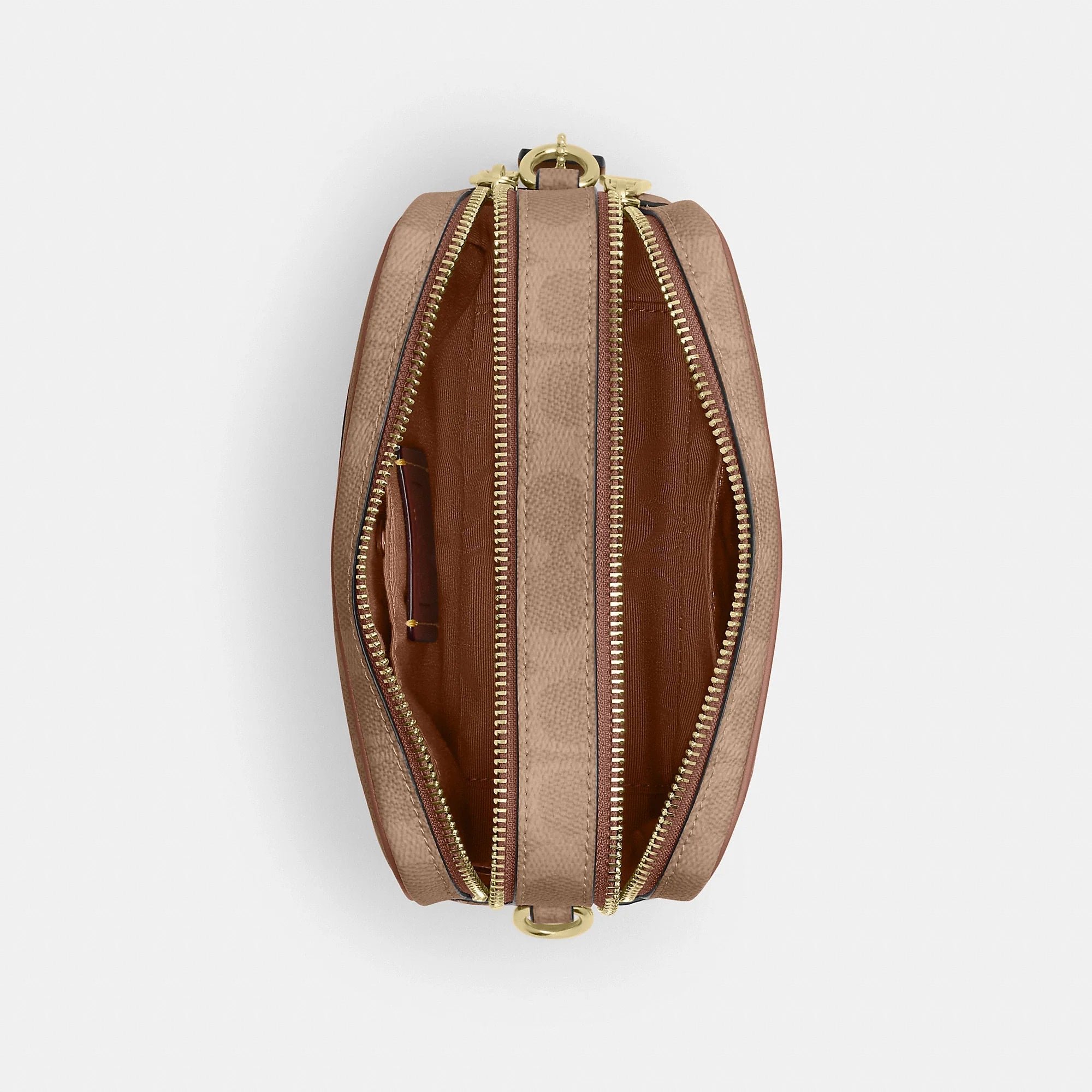 Coach Outlet Mini Carey Crossbody Bag In Signature Canvas