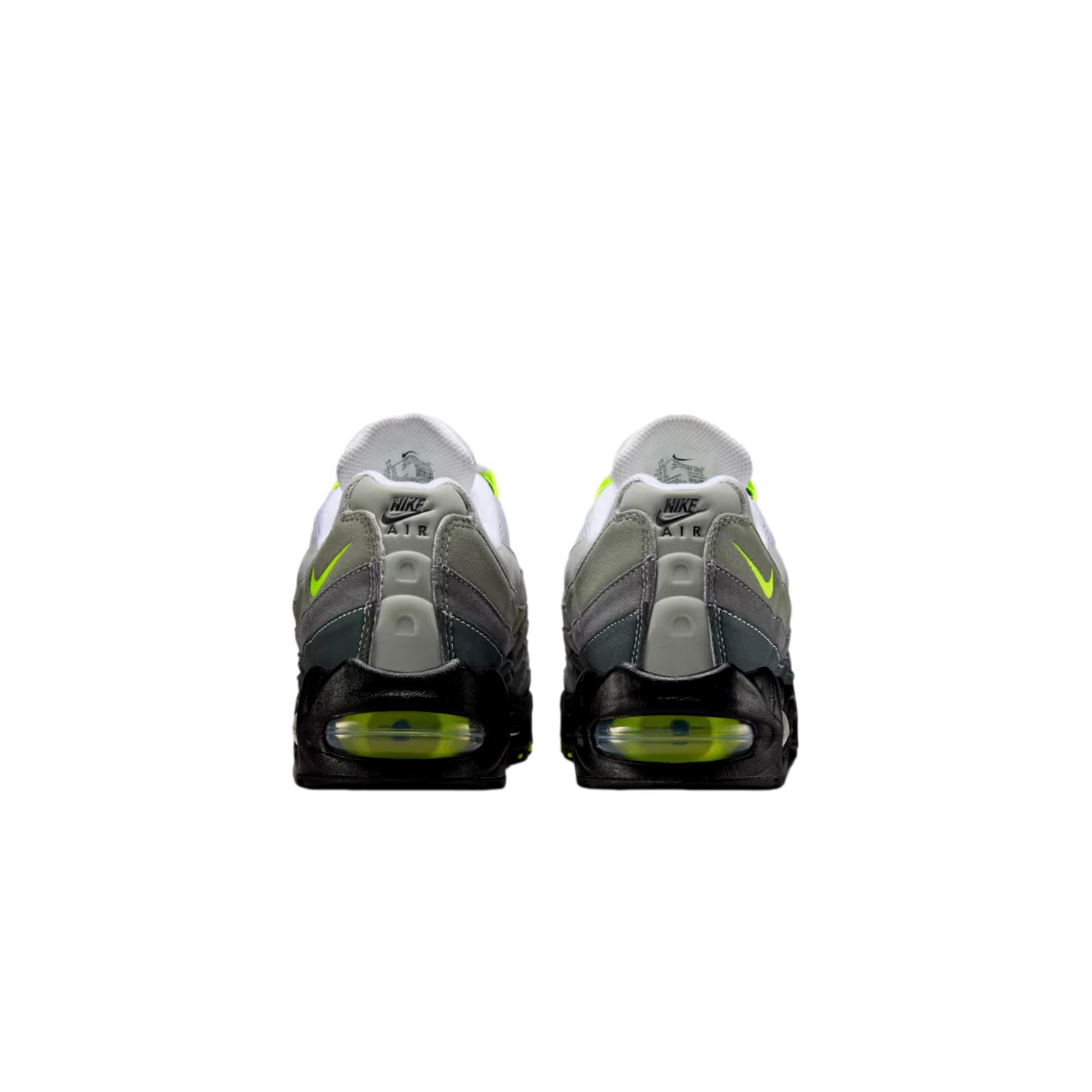 Nike Air Max 95 OG Black / Neon Yellow - Cool Grey  HM4740-001 Men's