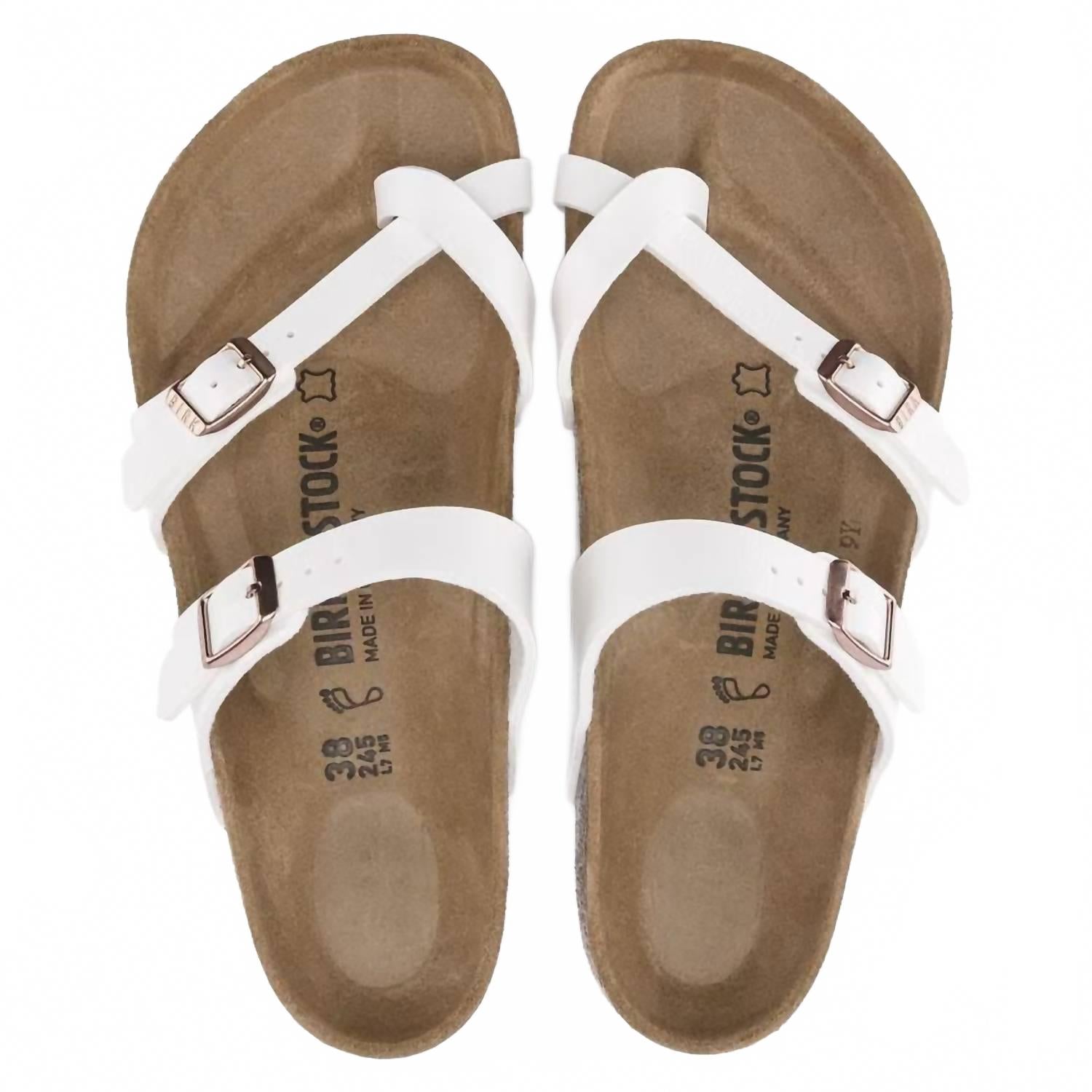 Women's Mayari Birko-Flor Sandals In White