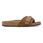 Women's Oita Braided Suede Leather Sandals In Mink