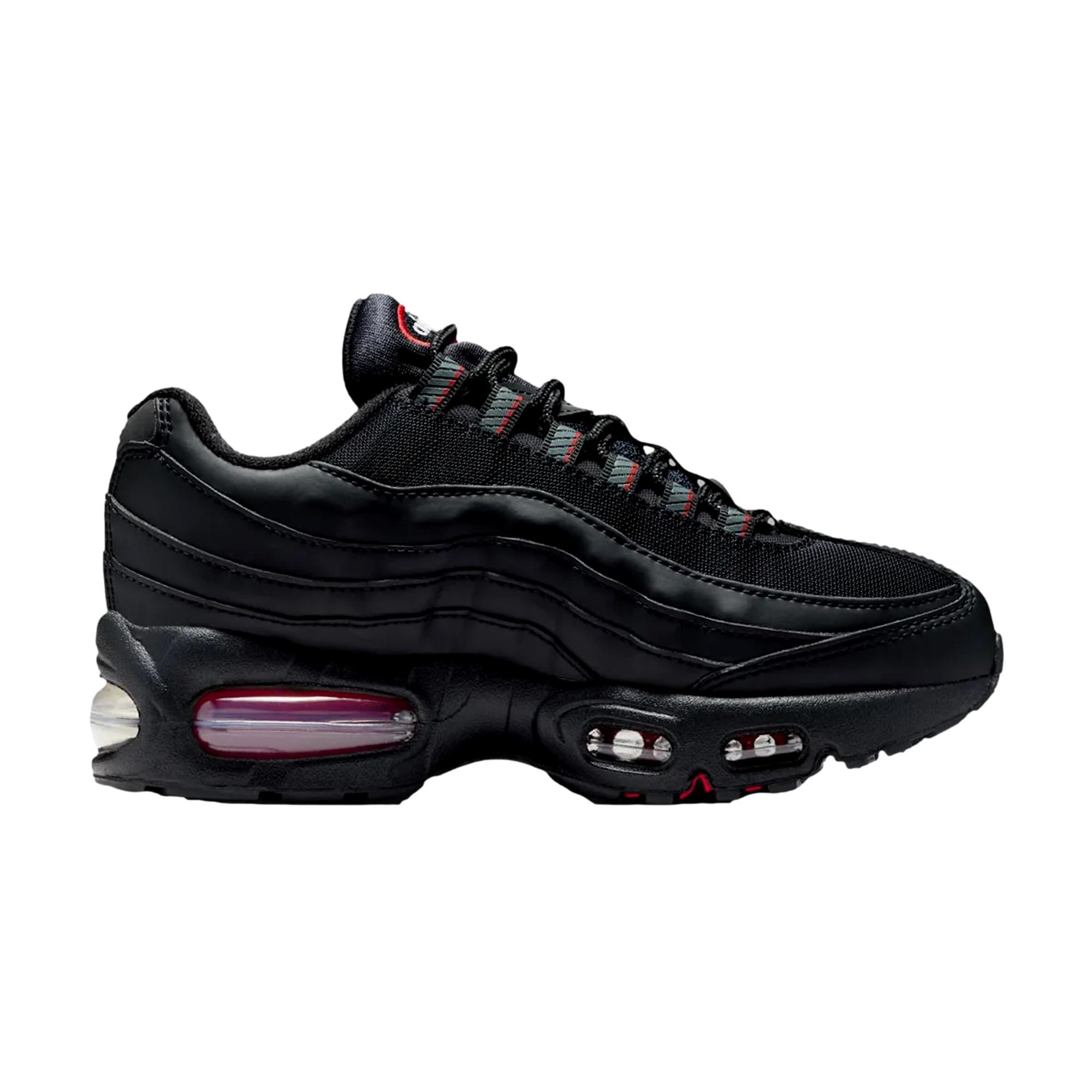 Nike Air Max 95 BB Leather Black / Smoke Grey  II4130-011 Grade-School