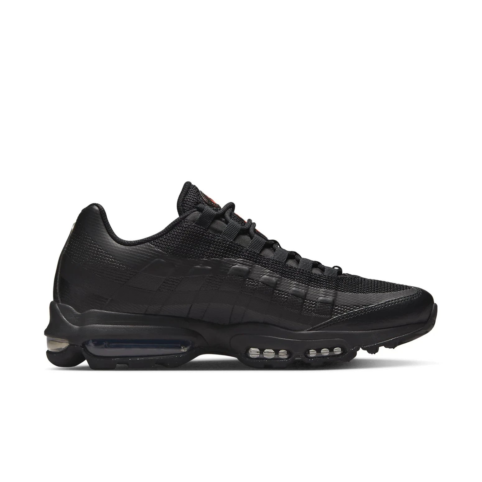 Men's Nike Air Max 95 Ultra DX2658-001 Sneakers Black Habanero Red Running Shoes