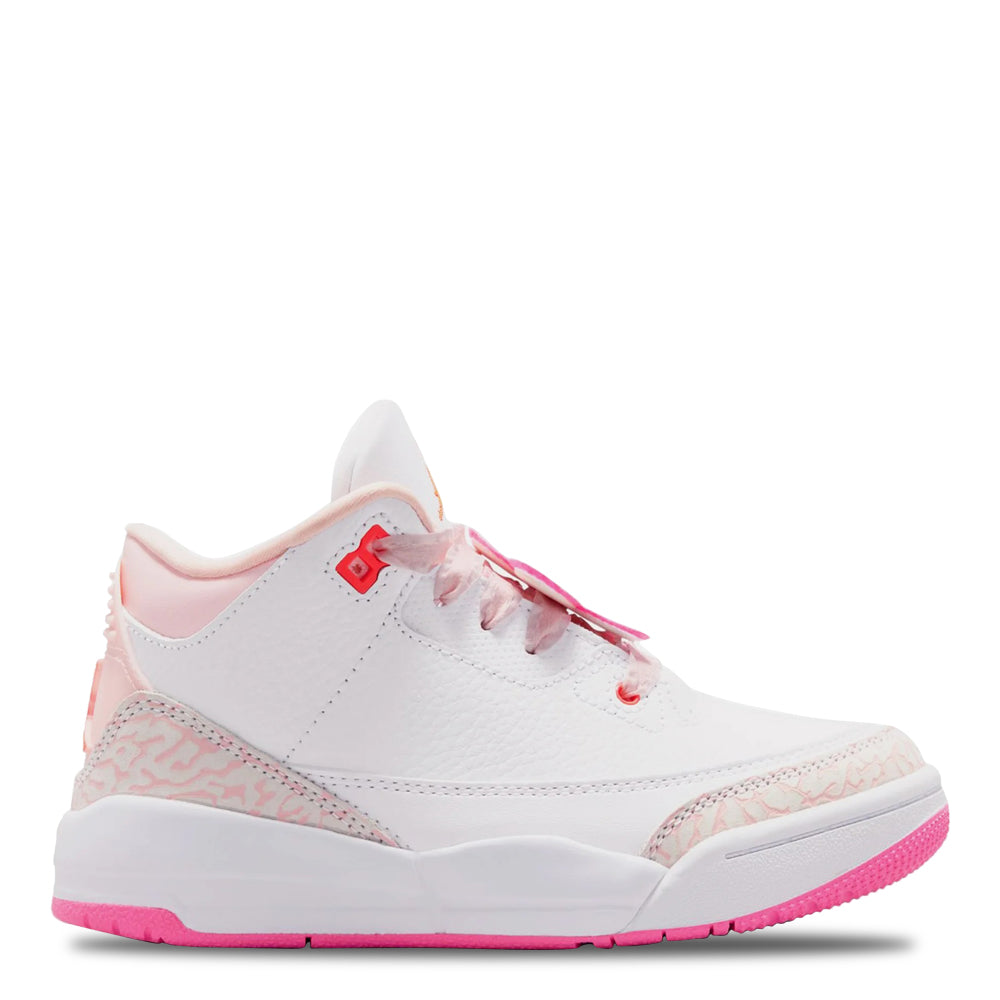 Air Jordan 3 Retro - Spring Flowers - Little Kids' Sneakers