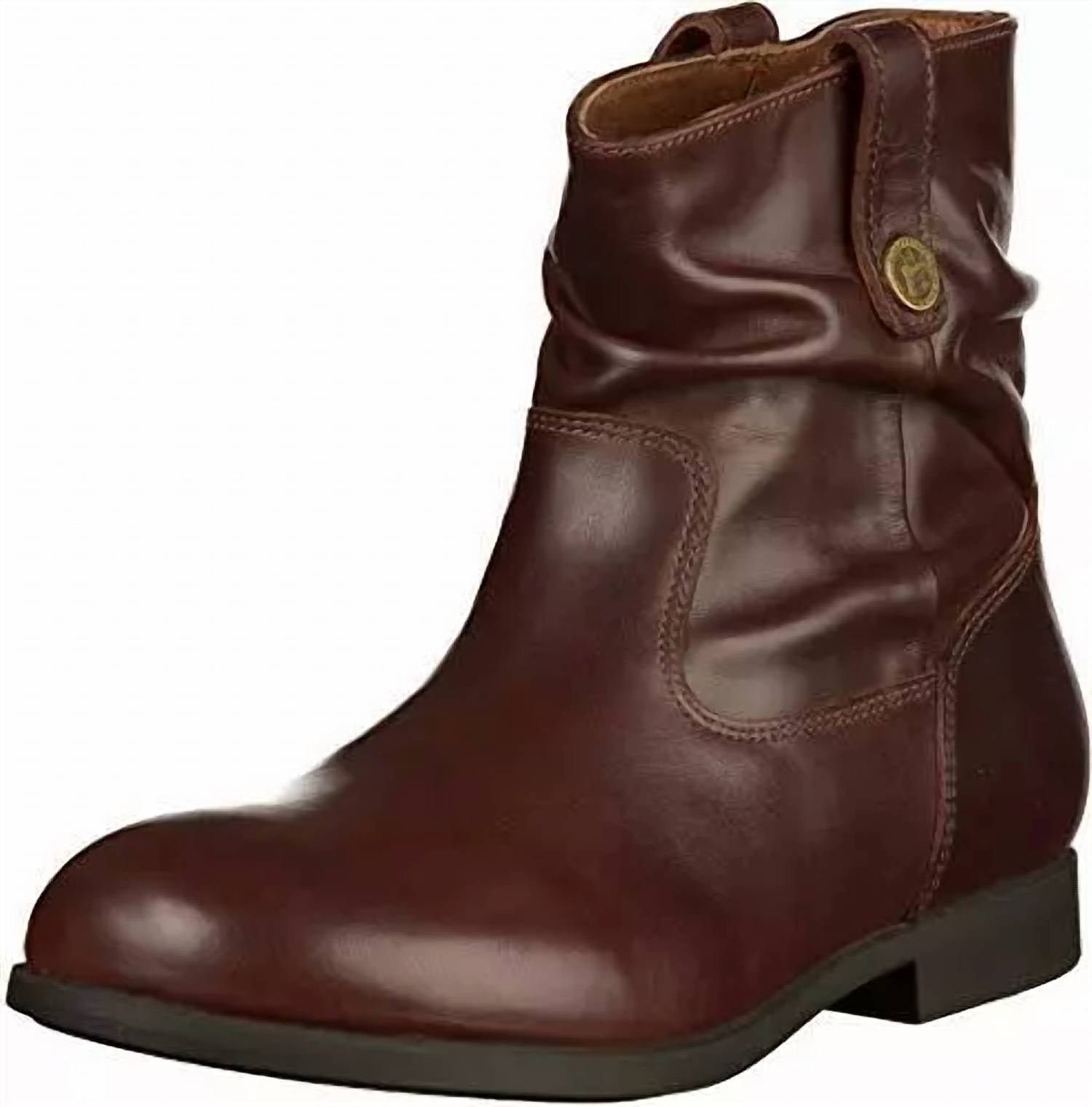 Women Sarnia Leather Boots In Espresso