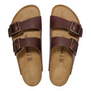 Men's Arizona Sandal In Vintage Wood Roast