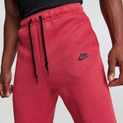 Men's Nike Sportswear Tech Fleece Jogger Pants Red/Black FB8002-672