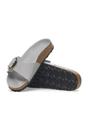 Women's Madrid Big Buckle Sandal In Stone Coin