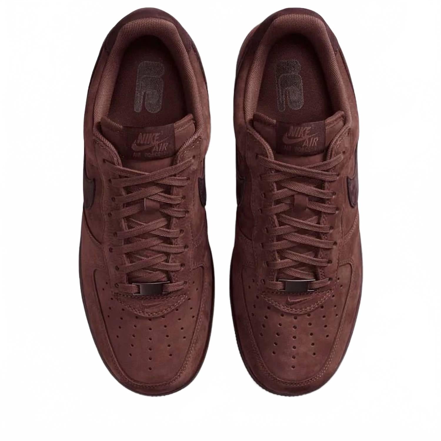 Men's Air Force 1 Low Retro Premium Sneaker In Red Sepia/red Mahogany