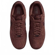 Men's Air Force 1 Low Retro Premium Sneaker In Red Sepia/red Mahogany