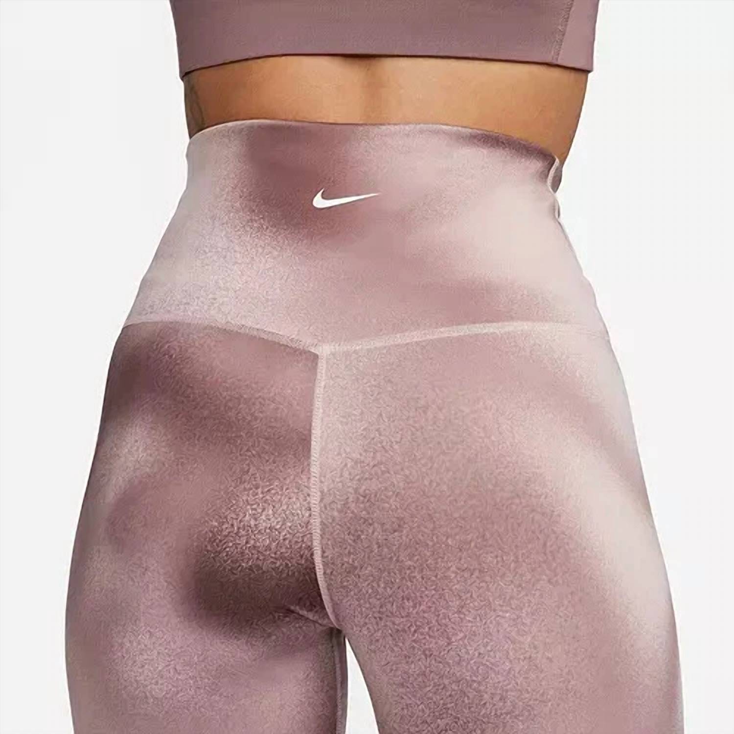 High-Rise Training Leggings In Smokey Mauve