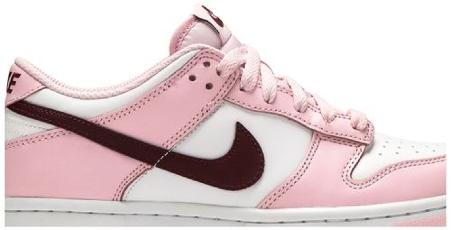 Nike Dunk Low Pink Foam Red White Women's