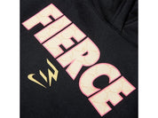 Nike 3BRAND Hoodie Girls  Black Fierce Print Fleece Long Sleeve GBO212