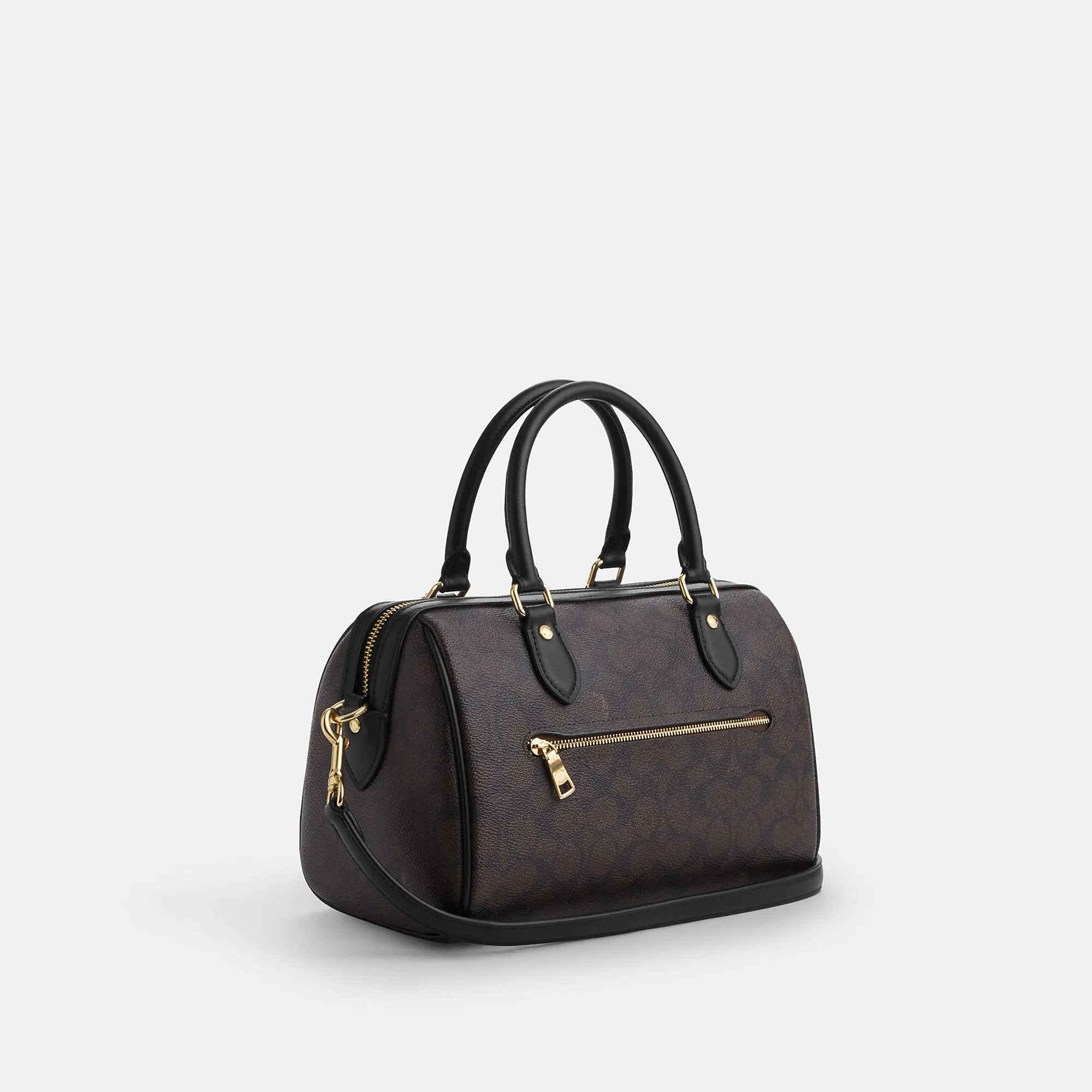 Coach Outlet Rowan Satchel Bag In Signature Canvas