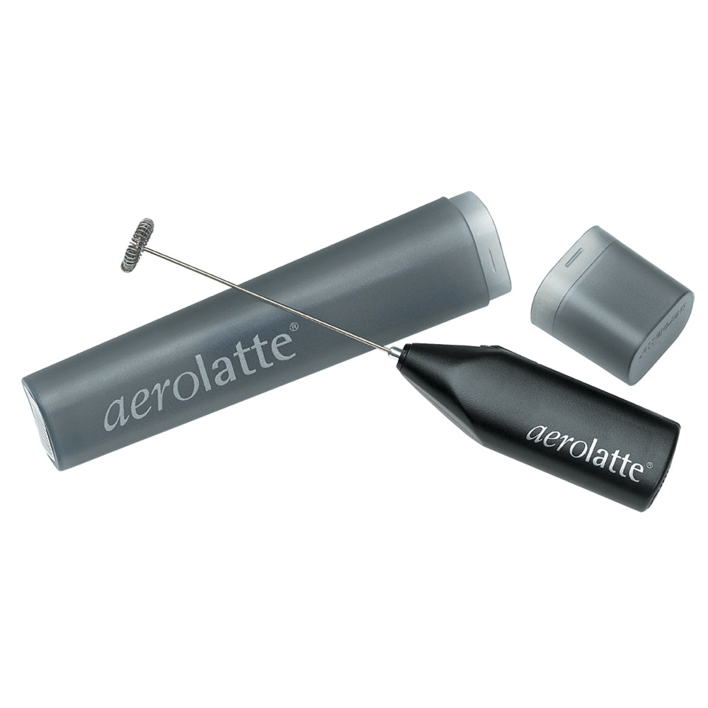 Aerolatte "To Go" Milk Frother with Case Handheld Instrument Carded (Black)
