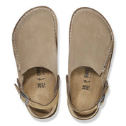 Women's Lutry Suede Clog In Grey Taupe
