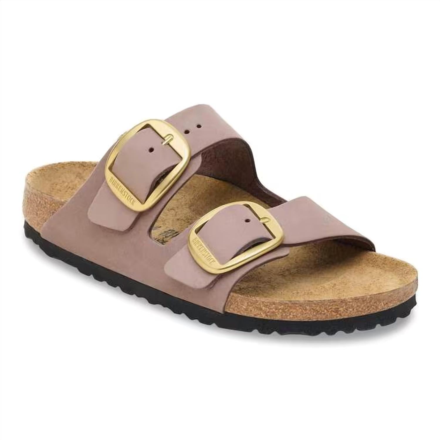 Women's Arizona Big Buckle Sandals In Faded Purple