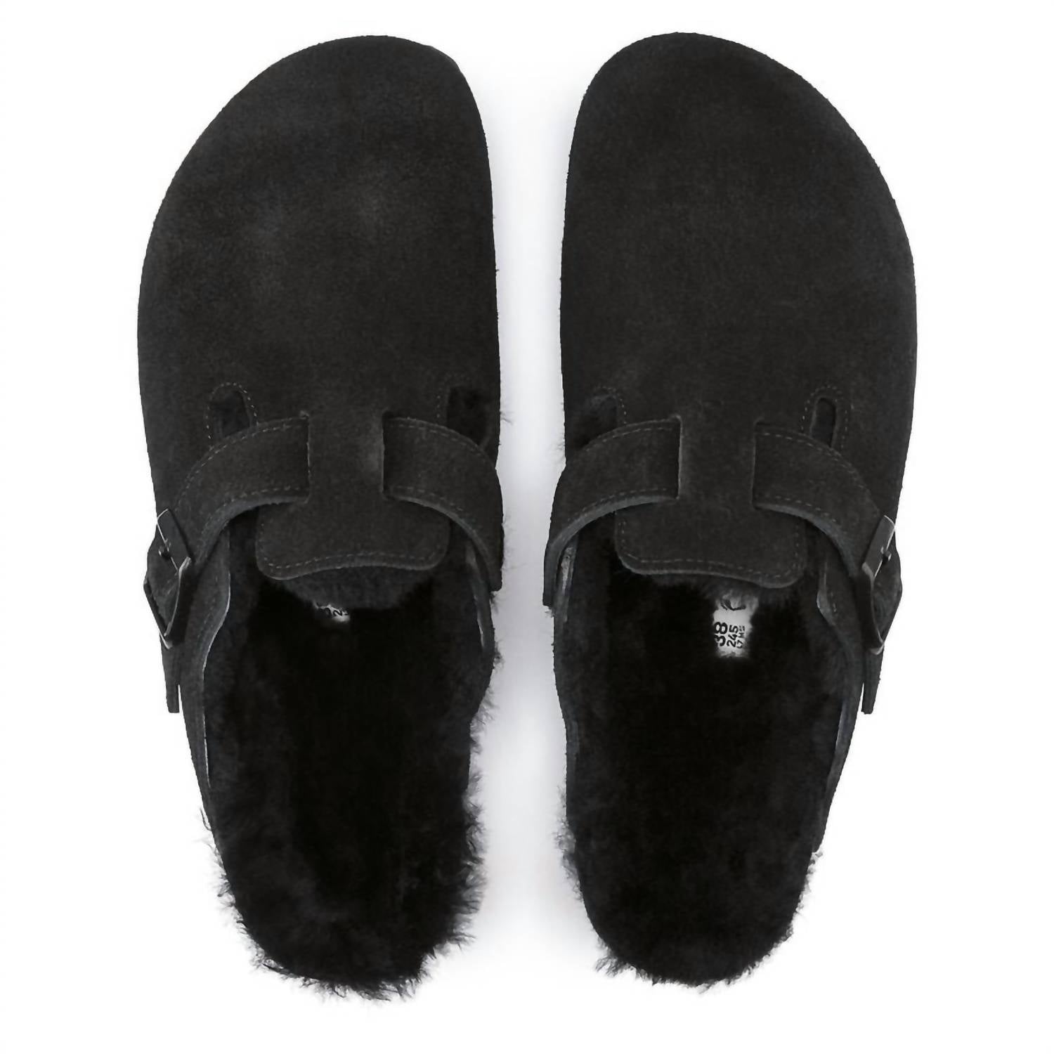 Women's Boston Shear Clog In Black/black