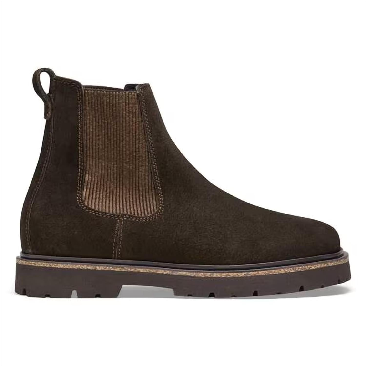 Women's Highwood Slip On Suede Leather Boot In Mocha