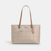 Coach Outlet Station Tote Bag In Signature Canvas
