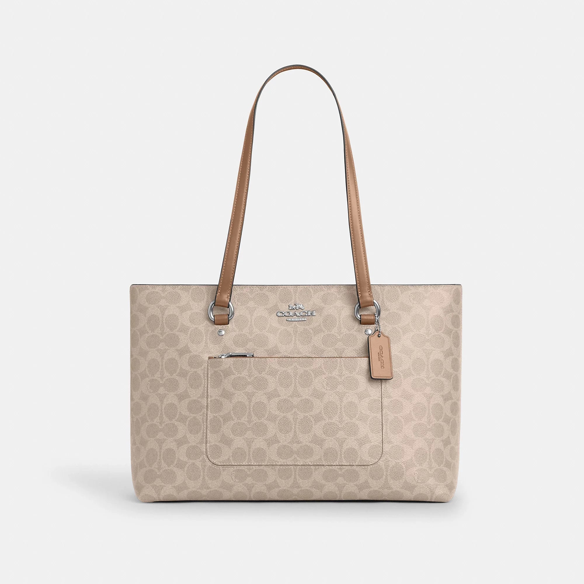 Coach Outlet Station Tote Bag In Signature Canvas