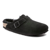 Women's Boston Shearling Clog In Black