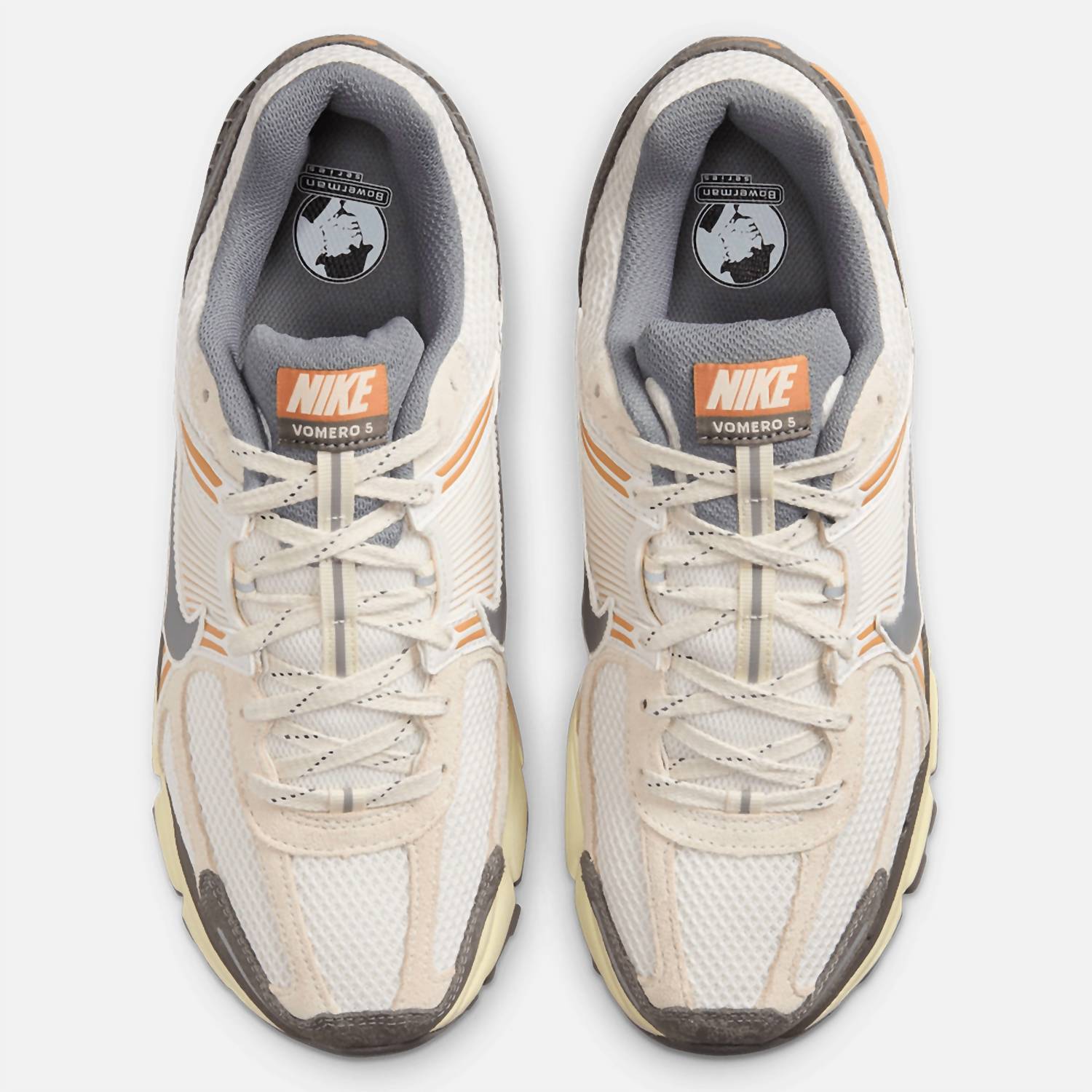 Men Zoom Vomero 5 Shoes In Phantom/flat Pewter - Copper Moon