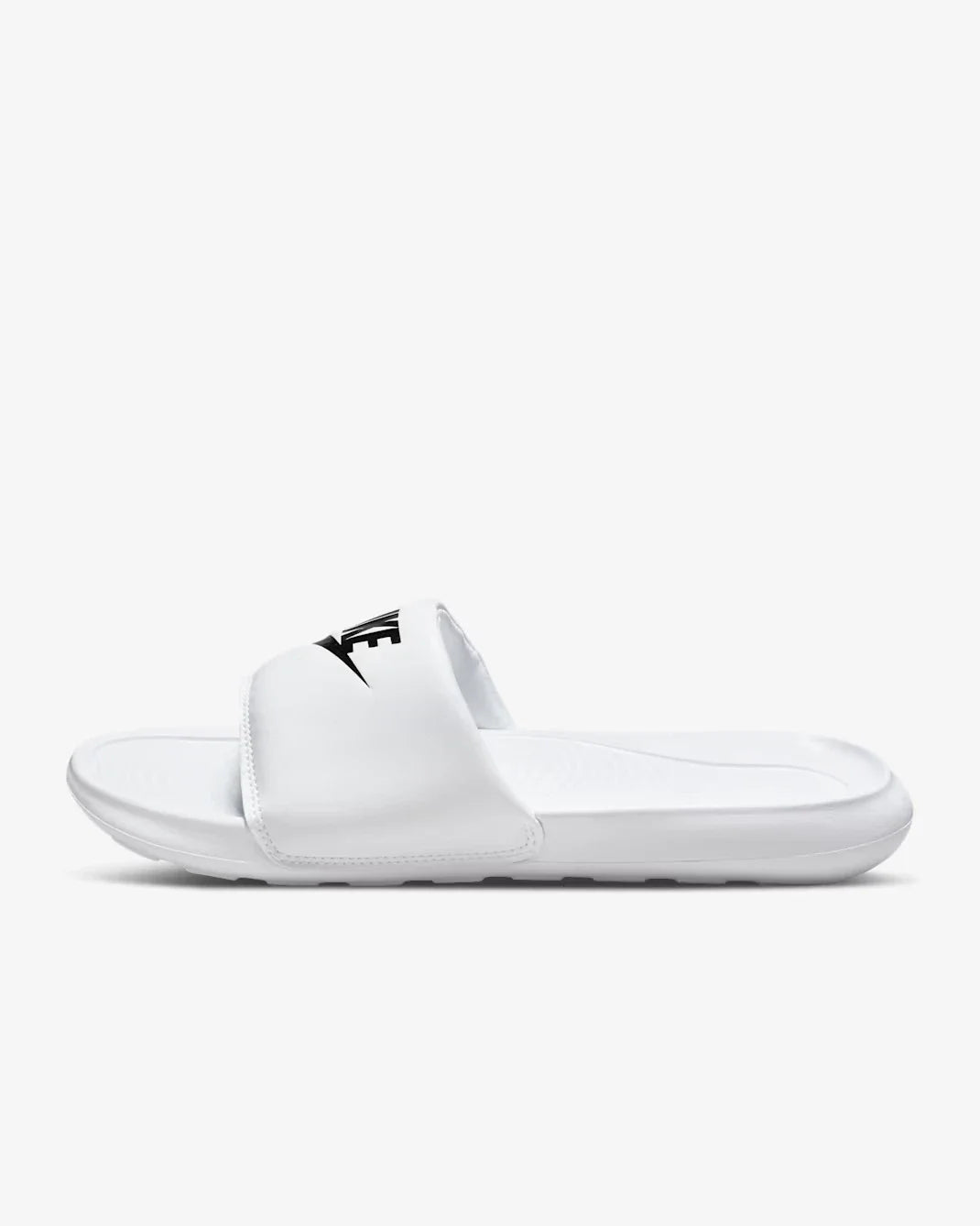 Women's Nike Victori One CN9677-100 Sandals White Black Slip On Slide ZOGG2469