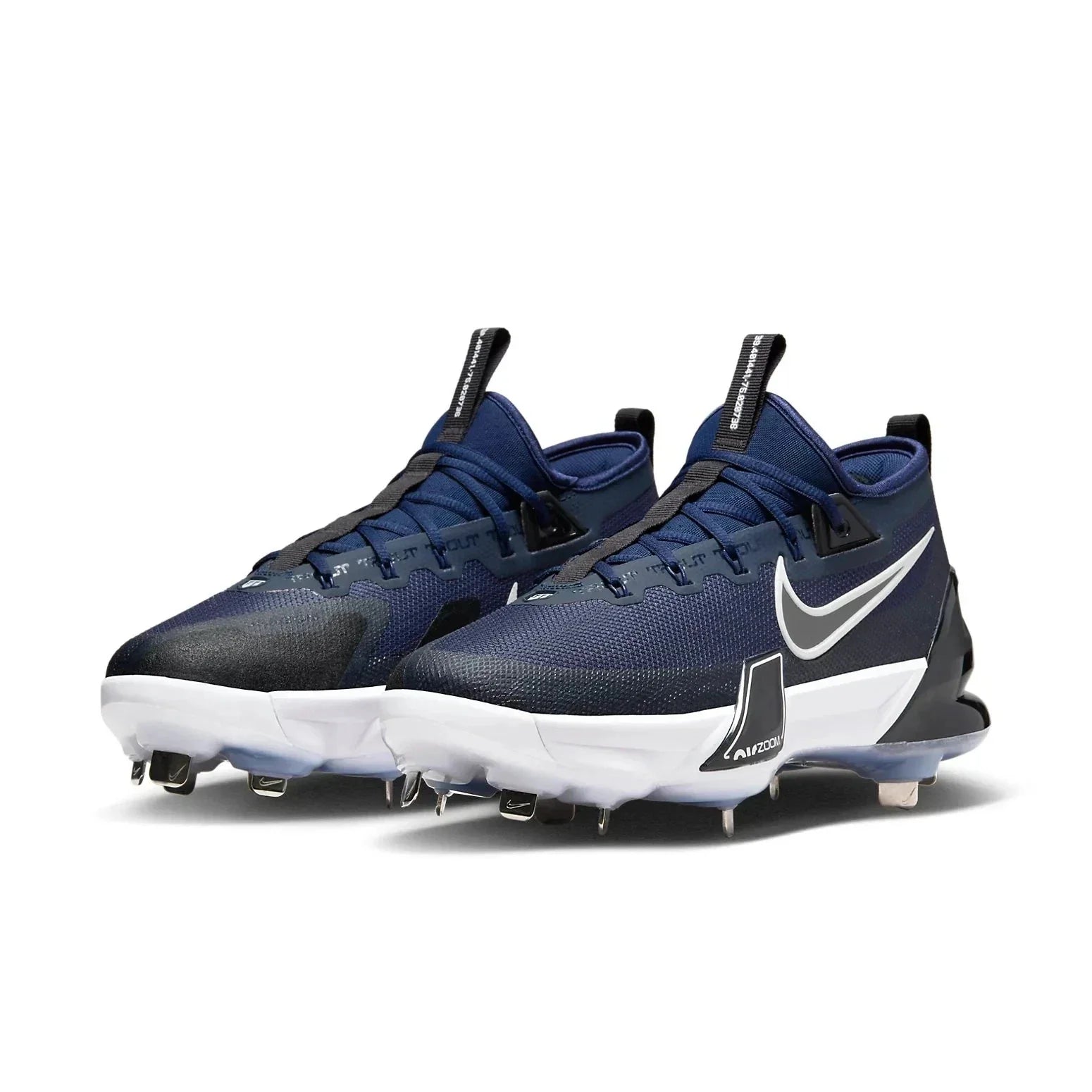 Nike Force Zoom Trout Elite FB2906-400 Men's Navy Blue Baseball Cleats NIN982