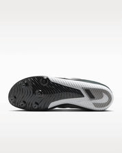 Unisex Zoom Rival Multi Running Shoes In Black/met Silver/lt Smoke Grey