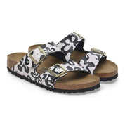 Women's Arizona Birko Sandal In Blooms White/black