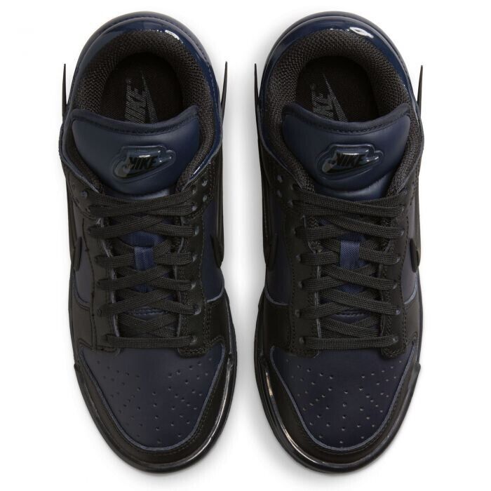 Women's Nike Dunk Low Twist DZ2794-400 Sneakers US 6 Blue Leather Shoes RHS3363