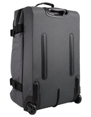 3pc GAP Soft-Shell Suitcase Lockable Travel Trolley Luggage Set 73cm Charcoal