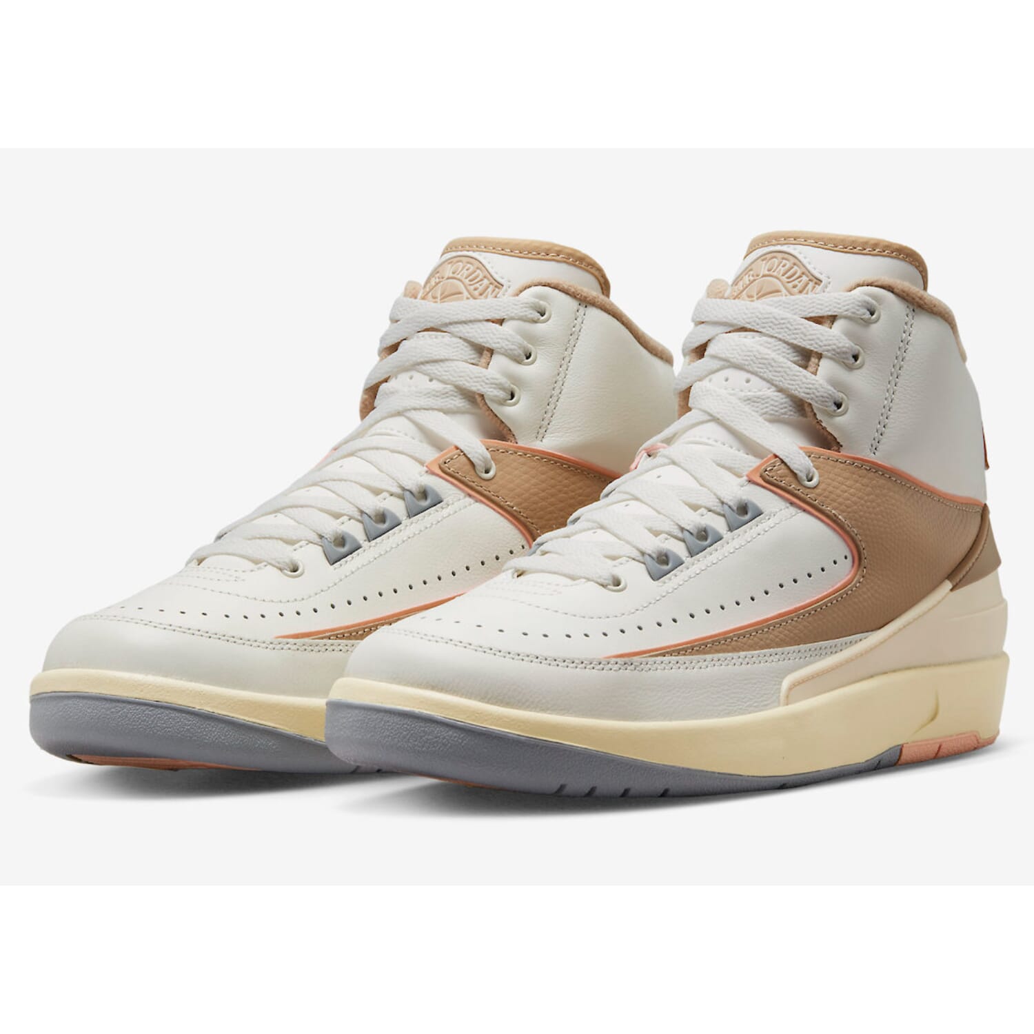 Women's Nike Air Jordan 2 Retro Sail/Desert-Sunset Haze-Muslin DX4400-118