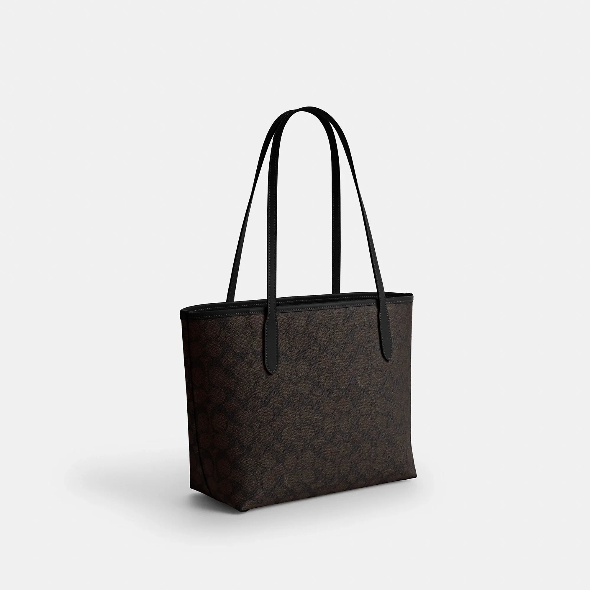 Coach Outlet Medium City Tote Bag In Signature Canvas