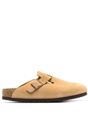 Women's Boston Clog In Latte Cream