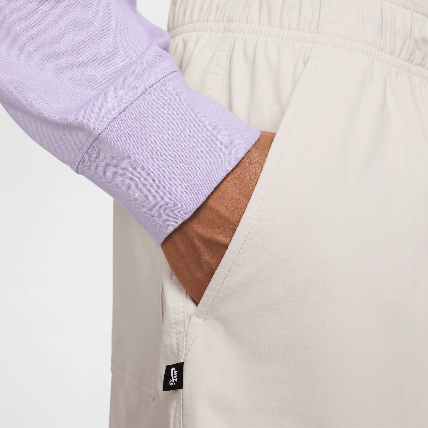 Sb Kearny Cargo Shorts In Light Bone