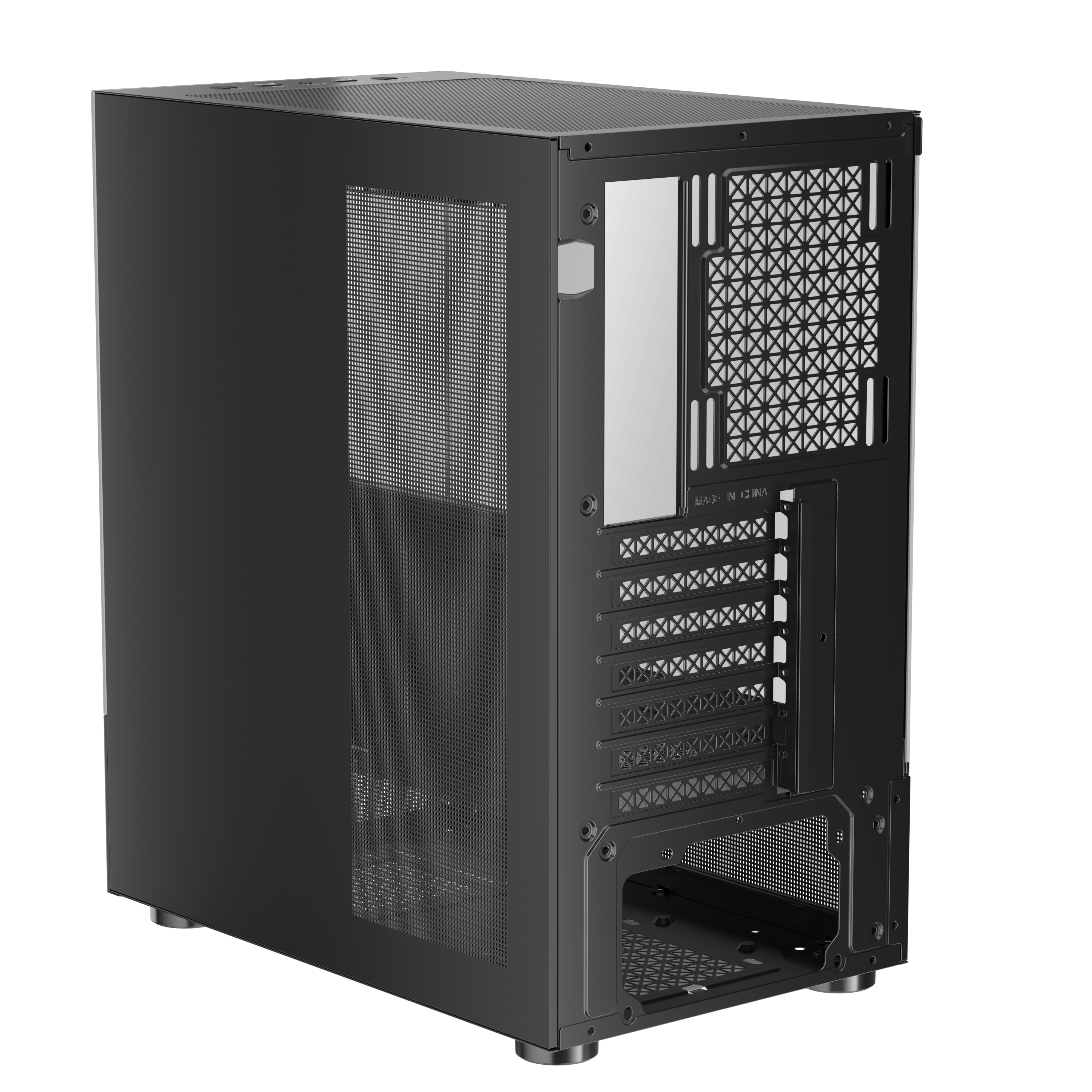 1st Player MI7-A ATX M-ATX ITX PC Gaming Case (Black)