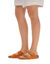 Carafe Boston Braided Suede Leather Clogs