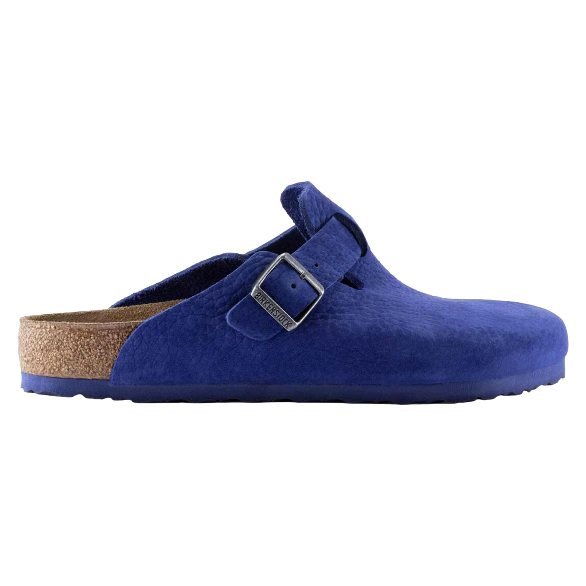 Men's Birkenstock Boston Clogs Indigo Blue 1025020
