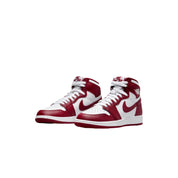 Grade-School Nike Air Jordan 1 Retro High OG White / Team Red FD1437-160
