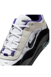Men's Air Max Ishod Shoes In White/ Black/ Court Purple