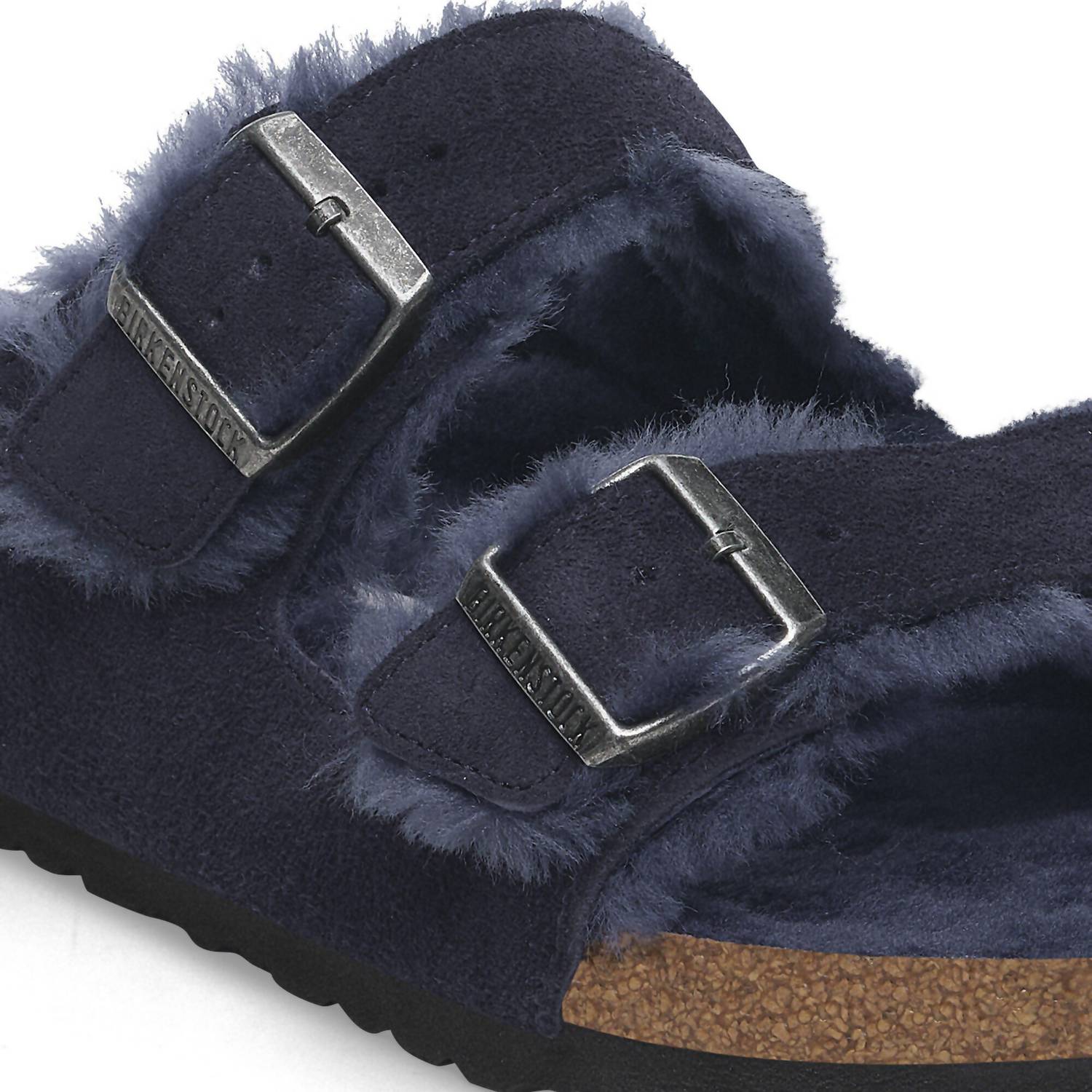 Women's Arizona Shearling Sandal In Midnight