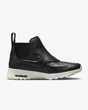 Women's Nike Air Max Thea Mid 859550-001 Black Leather Lifestyle Shoes HAM528