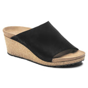 Women's Namica Wedge Sandal In Black Suede
