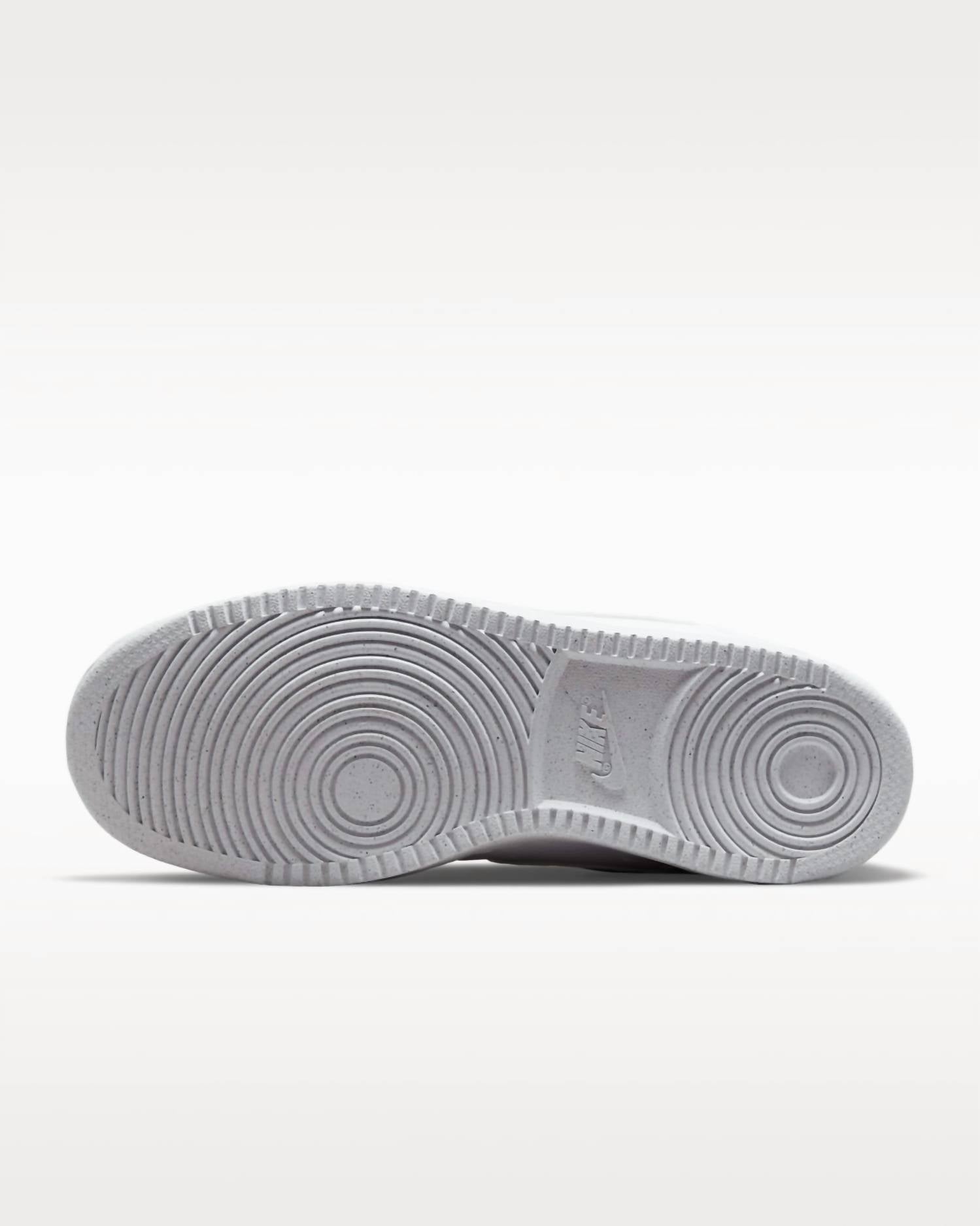 Men's Court Vision Low Next Nature Shoes In White/white-White