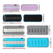 Everfit Ankle Wrist Weights Set 1kg 2kg 3kg 4kg Leg Arm Gym Pilates 10kg 4 Color